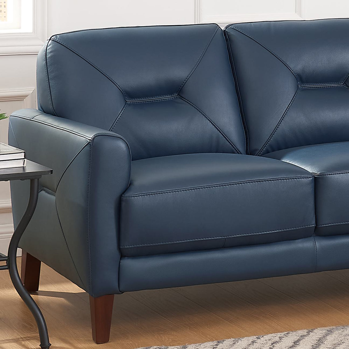 Mavis - Leather Loveseat