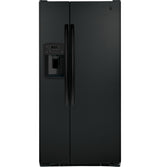 GE(R) ENERGY STAR(R) 23.0 Cu. Ft. Side-By-Side Refrigerator - (GSE23GGPBB)