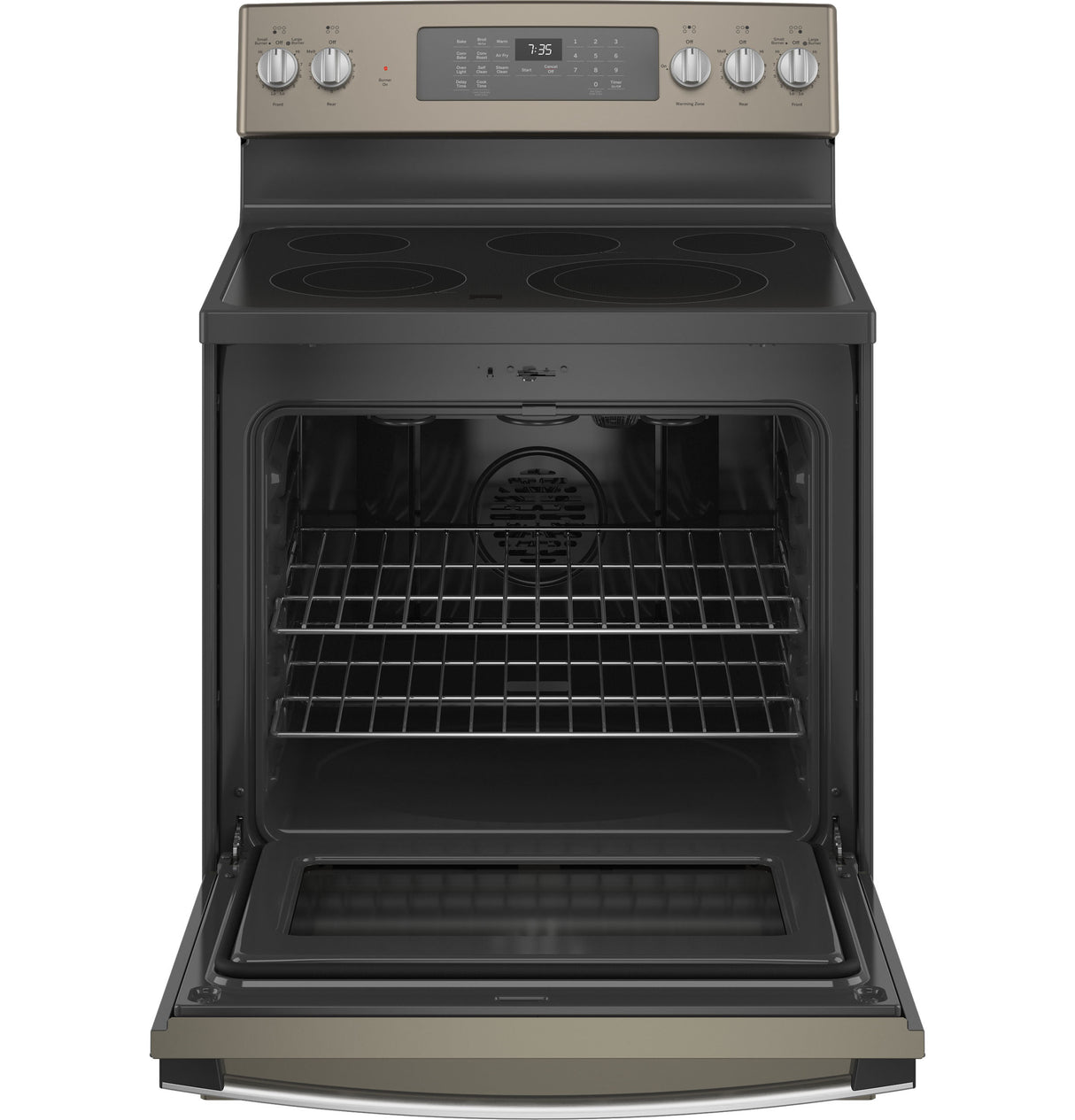 GE(R) 30" Free-Standing Electric Convection Range with No Preheat Air Fry - (JB735EPES)