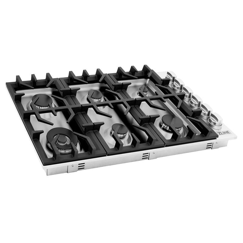 ZLINE Dropin Cooktop in Stainless Steel (Gas) (RC36) - (RC36)