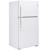 GE(R) ENERGY STAR(R) 21.9 Cu. Ft. Top-Freezer Refrigerator - (GTE22JTNRWW)