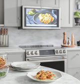 Caf(eback)(TM) 30" Smart Slide-In, Front-Control, Induction and Convection Range with In-Oven Camera - (CHS90XP2MS1)