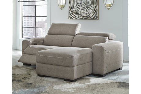 Mabton 2-piece Power Reclining Sectional With Chaise - (77005S3)