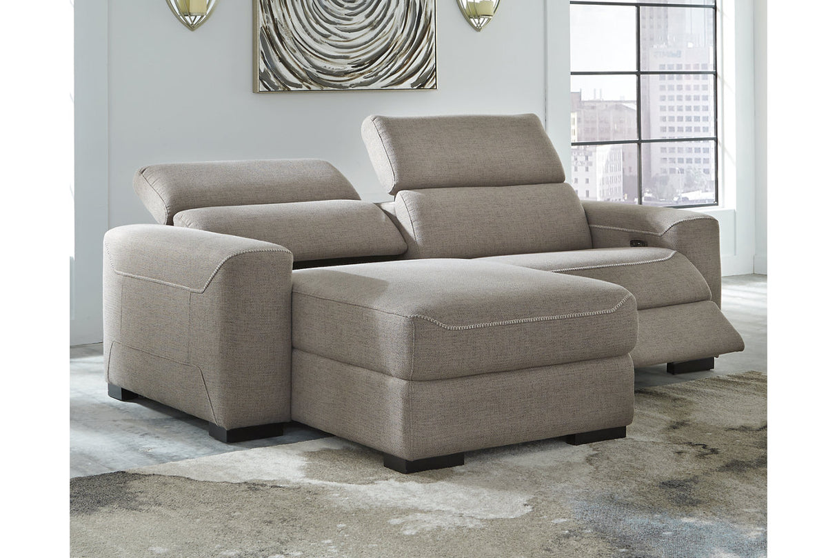 Mabton 2-piece Power Reclining Sectional With Chaise - (77005S4)