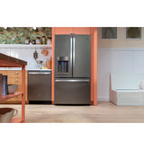 GE(R) ENERGY STAR(R) 22.1 Cu. Ft. Counter-Depth French-Door Refrigerator - (GYE22GMNES)