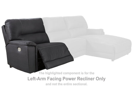 Henefer Left-arm Facing Power Recliner - (7860658)