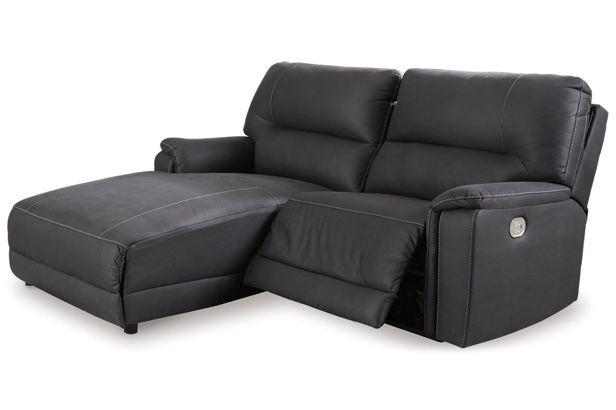 Henefer 2-piece Power Reclining Sectional With Chaise - (78606S4)