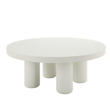 Sanat - Coffee Table - White Finish