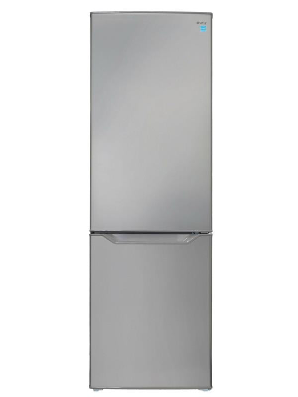 Danby 10.3 cu. ft. Compact Fridge Bottom Mount in Stainless Steel - (DBMF100B1SLDB)