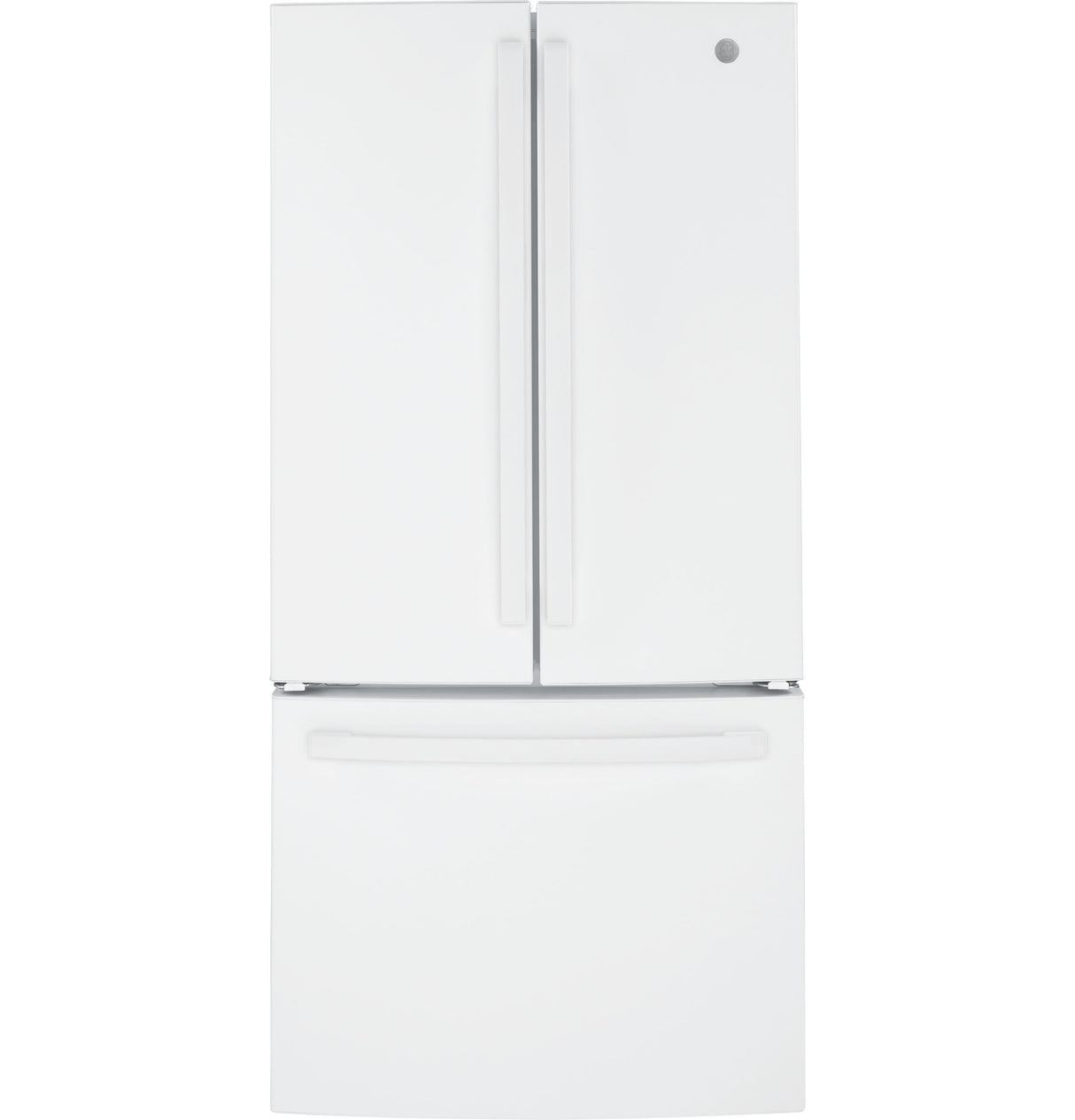 GE(R) ENERGY STAR(R) 24.7 Cu. Ft. French-Door Refrigerator - (GNE25JGKWW)