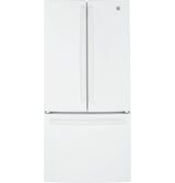 GE(R) ENERGY STAR(R) 24.7 Cu. Ft. French-Door Refrigerator - (GNE25JGKWW)