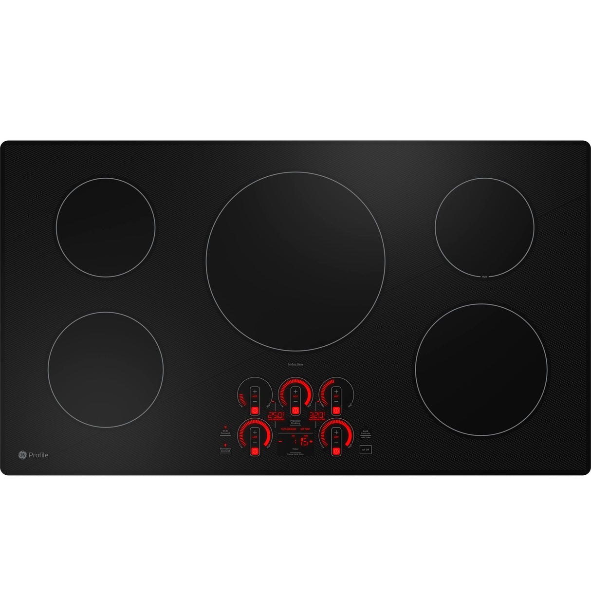 GE Profile(TM) 36" Built-In Touch Control Induction Cooktop - (PHP7036DTBB)