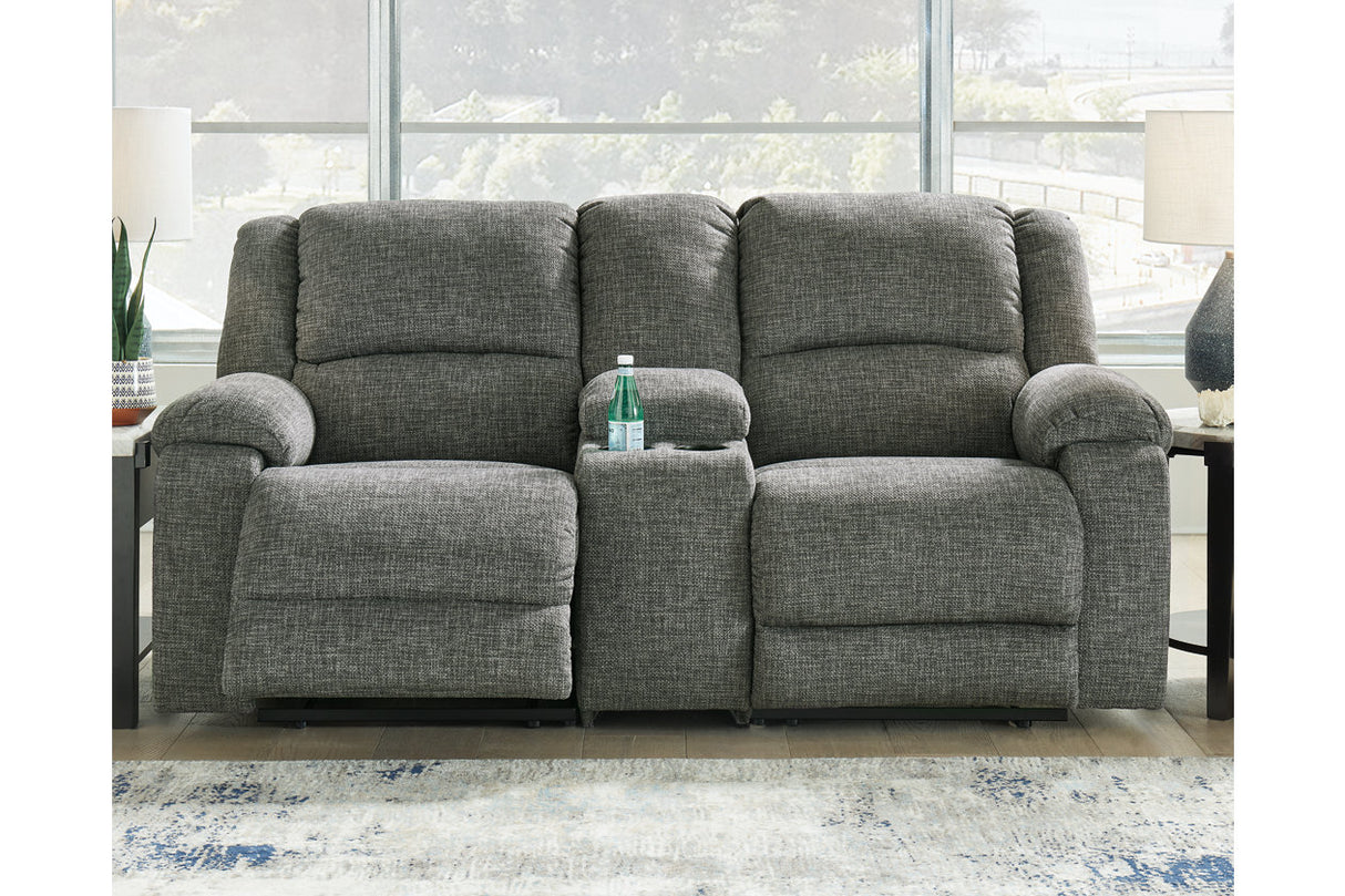 Goalie 3-piece Reclining Loveseat With Console - (79103S10)