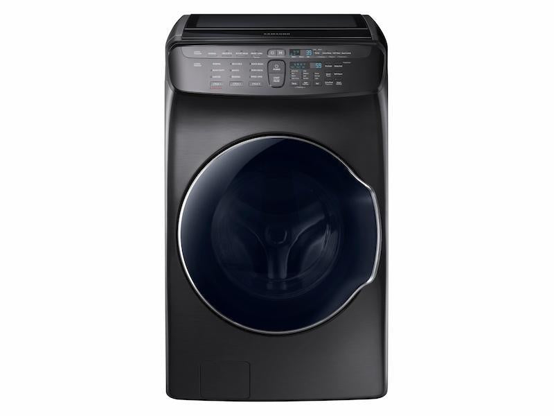 5.5 cu. ft. Smart Washer with FlexWash(TM) in Black Stainless Steel - (WV55M9600AV)