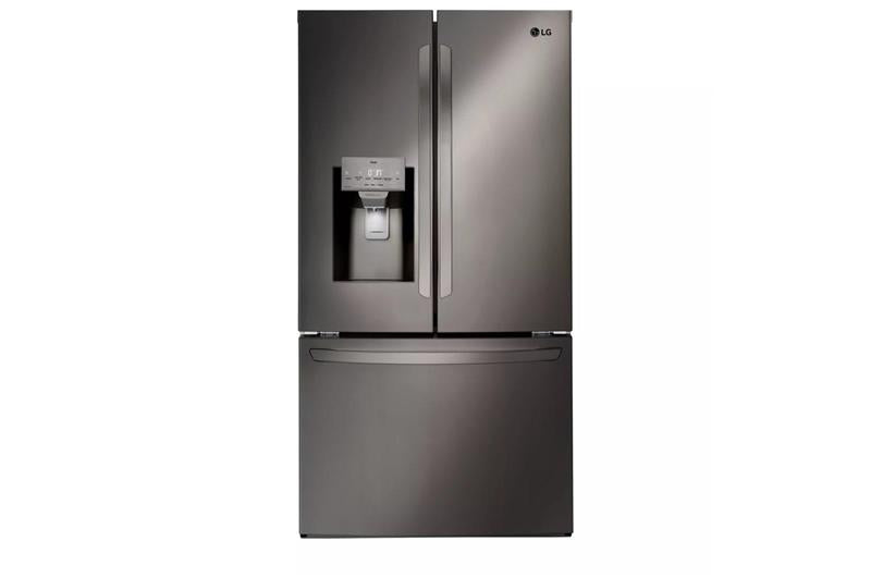 28 cu. ft. 3 Door French Door, Standard Depth Refrigerator with Dual Ice Makers - (LHFS28XBD)