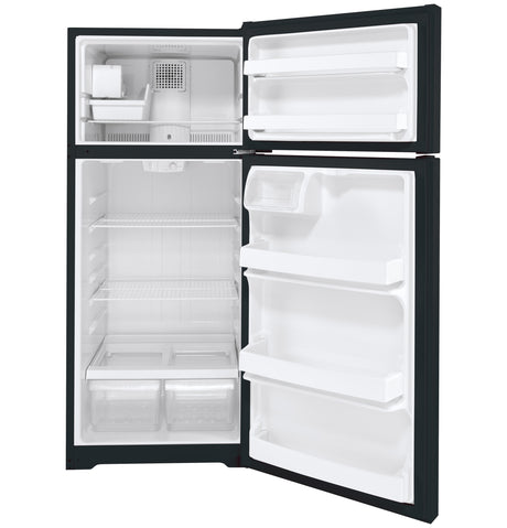 GE(R) ENERGY STAR(R) 17.5 Cu. Ft. Top-Freezer Refrigerator - (GIE18DTNRBB)