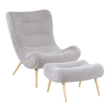 Cloud - Chair, Ottoman