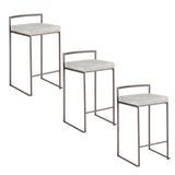 Fuji - Stackable Counter Stool Set