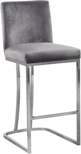 Heidi - Stool with Chrome Legs