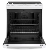 GE(R) 30" Slide-In Electric Convection Range with No Preheat Air Fry - (JS760DPWW)