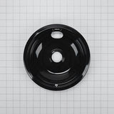 Round Electric Range Burner Drip Bowl - Black