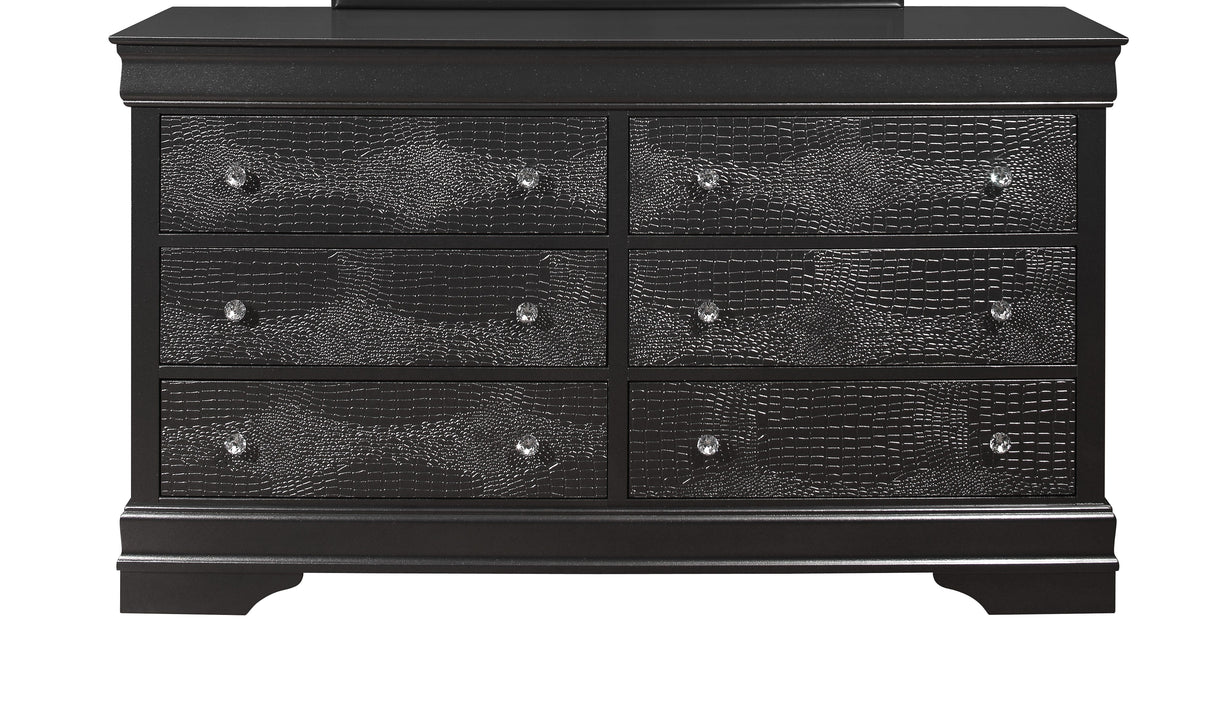 Shaker - Crocodile Metallic Dresser