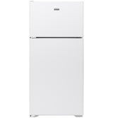 Hotpoint(R) 15.6 Cu. Ft. Recessed Handle Top-Freezer Refrigerator - (HPS16BTNLWW)