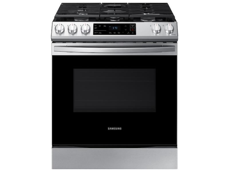 6.0 cu. ft. Smart Slide-in Gas Range in Stainless Steel - (NX60T8111SS)