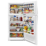 28" Wide Top Freezer Refrigerator - 14 Cubic Feet - White