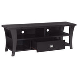 Anita - 1-Drawer Engineered Wood TV Stand - Cappuccino