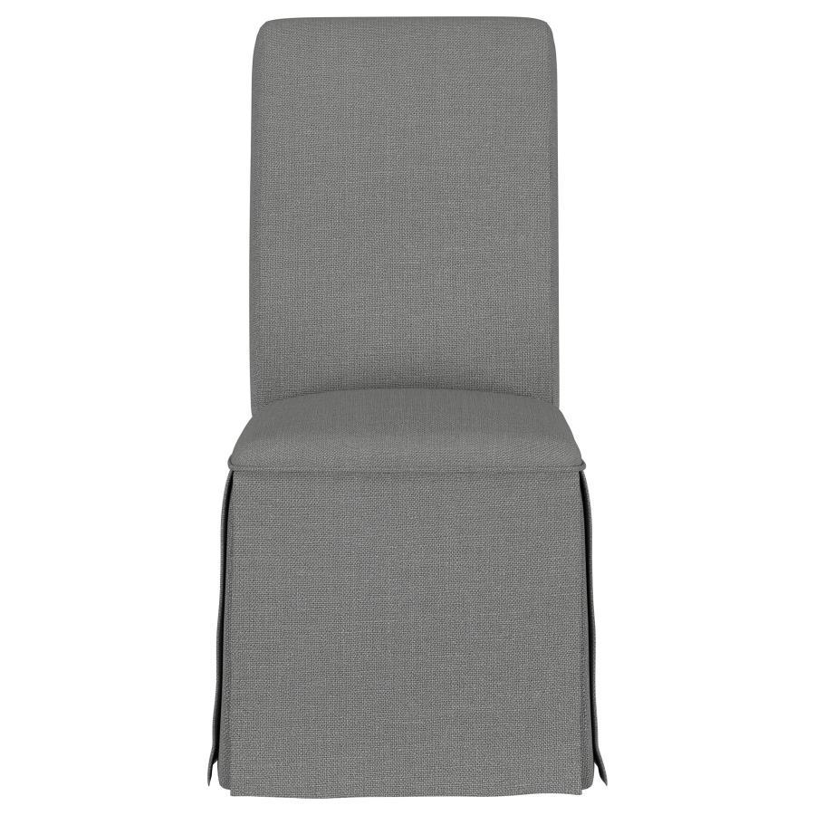 Shawna - Upholstered Skirted Dining Chair (Set of 2)