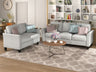 Living Room Furniture Loveseat Sofa And 3 Seat Sofa