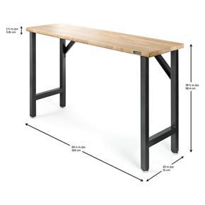 66-1/2" Wide Hardwood Modular Workbench