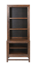 Branson - Bookcase Pier, Two Tone - Brown