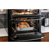 GE Profile(TM) 30" Smart Built-In Twin Flex Convection Wall Oven - (PTS9200SNSS)