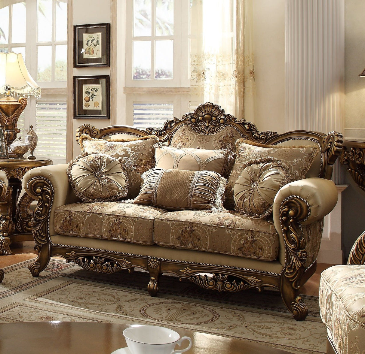 HD-506 - Loveseat - Bronze