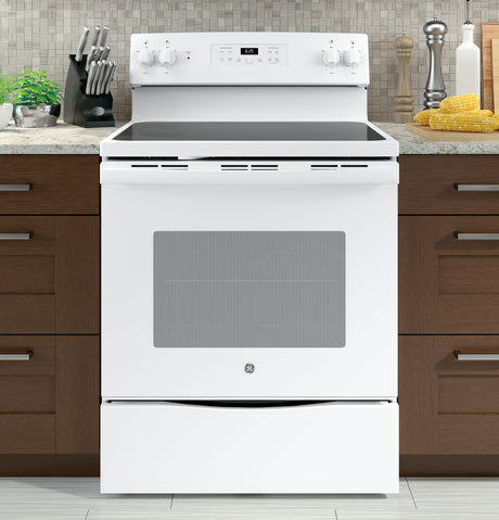 GE(R) 30" Free-Standing Electric Range - (JB625DKWW)