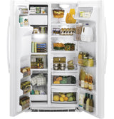 GE(R) 21.9 Cu. Ft. Counter-Depth Side-By-Side Refrigerator - (GZS22DGJWW)