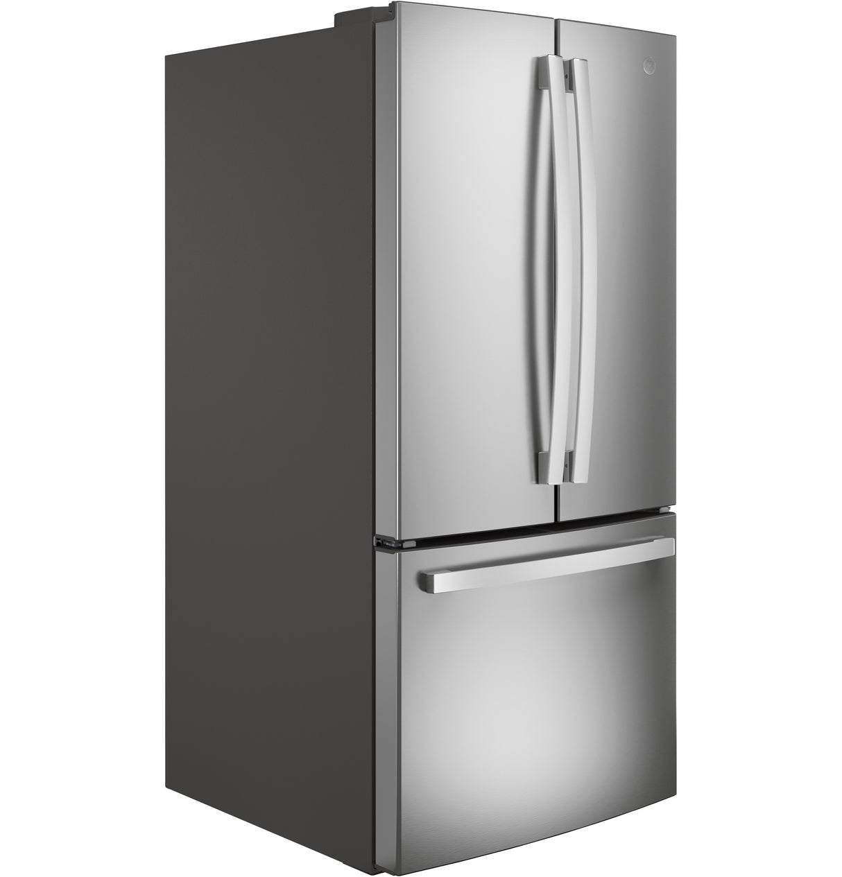 GE(R) ENERGY STAR(R) 24.7 Cu. Ft. French-Door Refrigerator - (GNE25JYKFS)