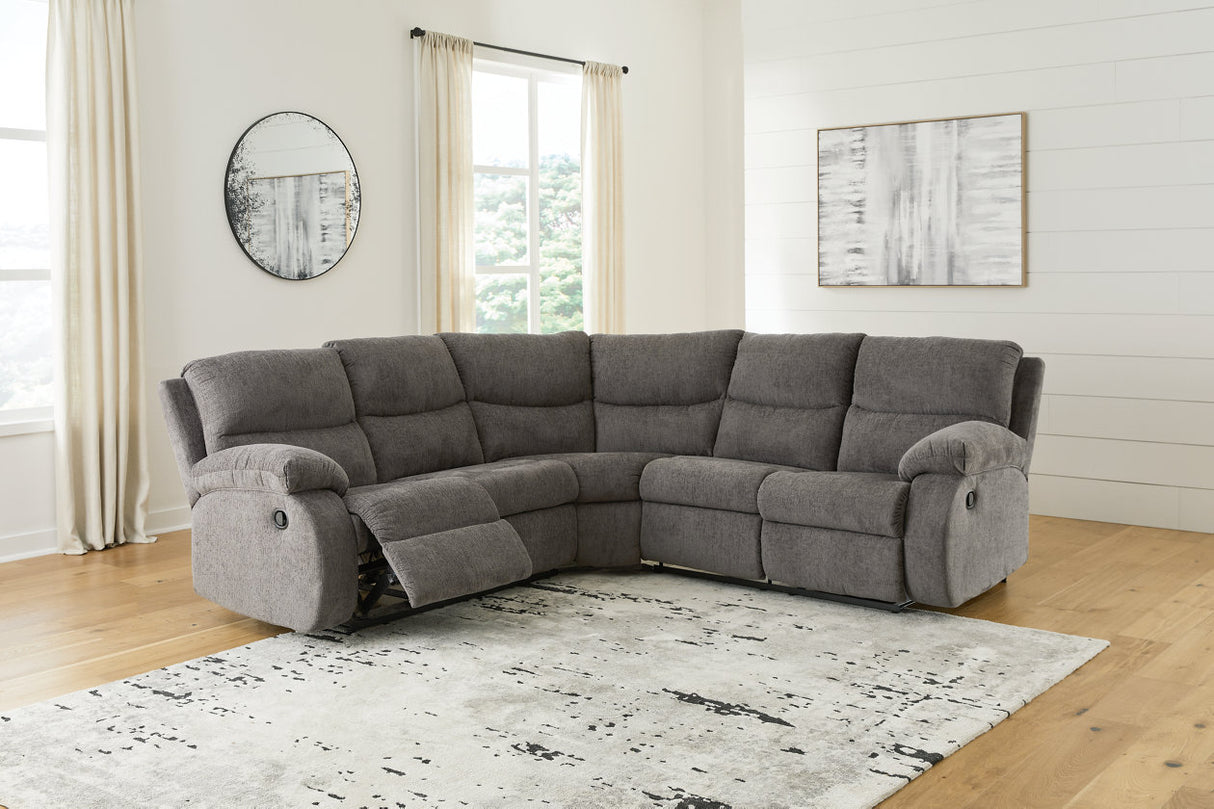 Museum 2-piece Reclining Sectional - (81807S2)