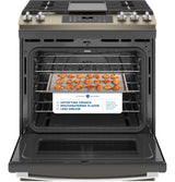 GE(R) 30" Slide-In Front-Control Convection Gas Range with No Preheat Air Fry - (JGS760EPES)