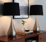 Noah - Table Lamp - Apple Wood And Black