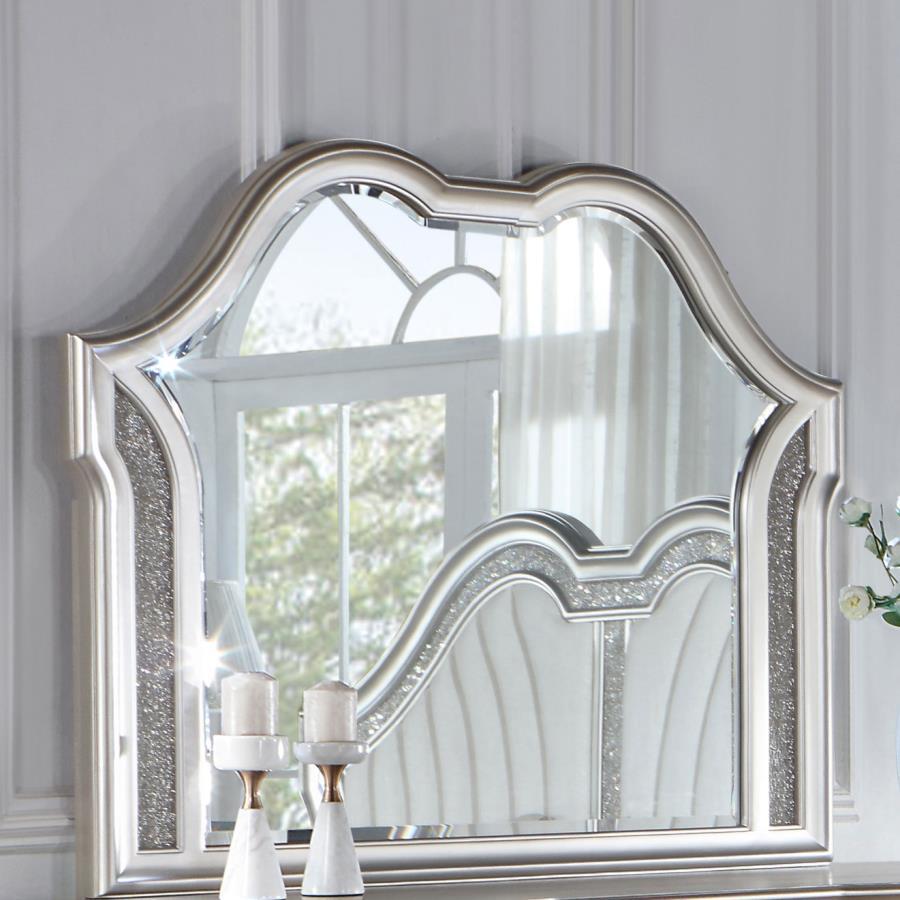 Evangeline - Dresser Mirror - Silver Oak