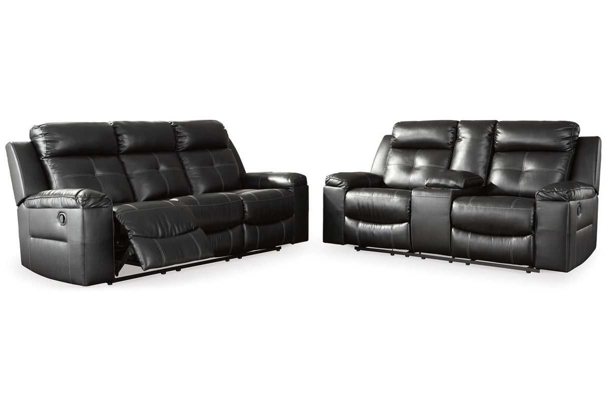 Kempten Reclining Sofa and Loveseat - (82105U1)