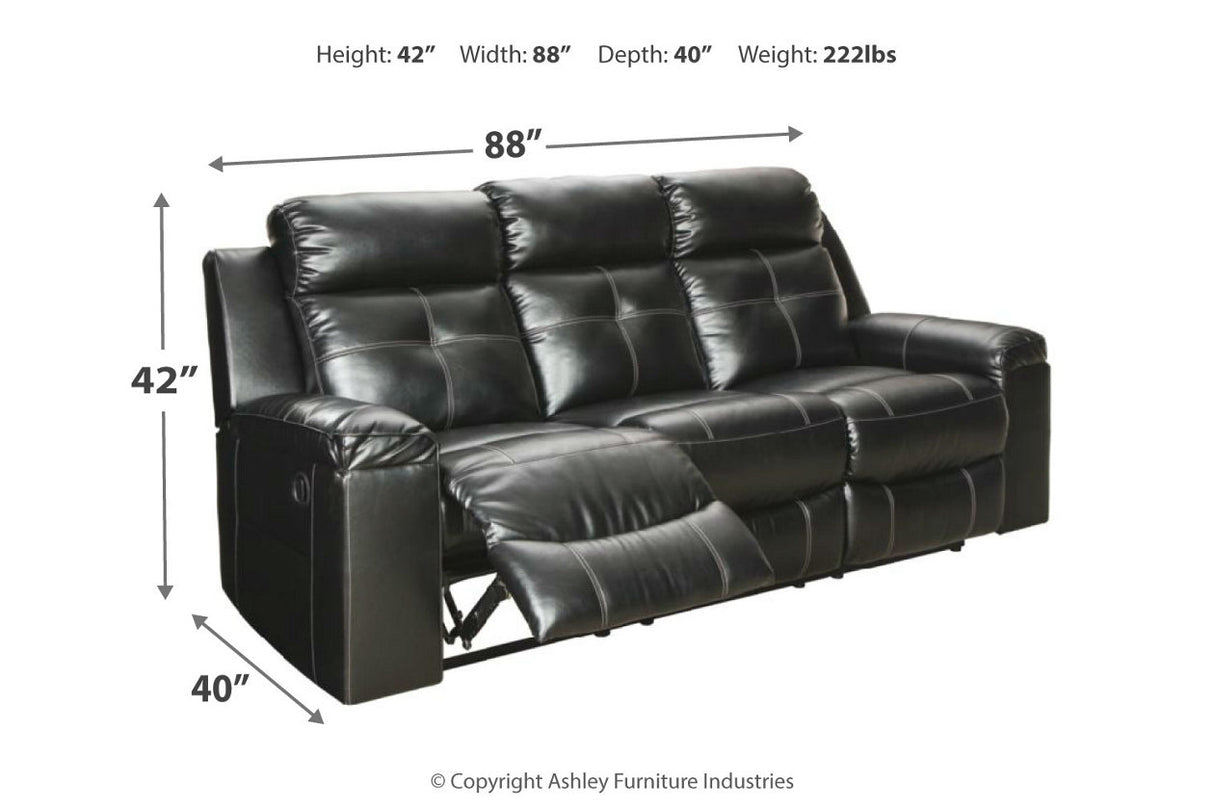 Kempten Reclining Sofa and Loveseat - (82105U1)