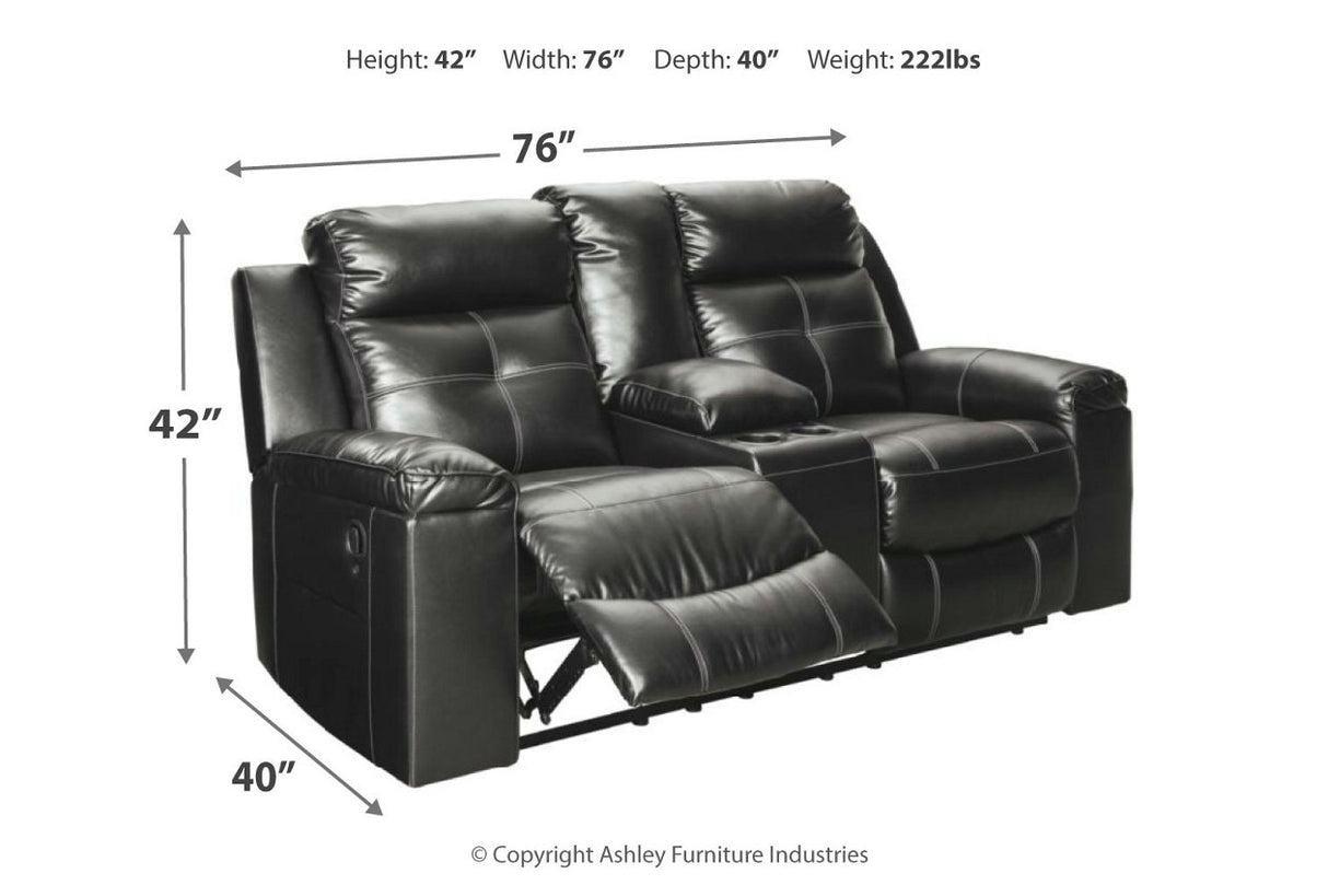 Kempten Reclining Sofa and Loveseat - (82105U1)