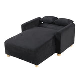 Thomas - 42.5" Convertible Sleeper Chaise Lounge Chair with Storage