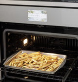 Caf(eback)(TM) 30" Smart Single Wall Oven with Convection in Platinum Glass - (CTS70DM2NS5)