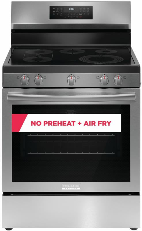 30" Rear Control Electric Range with Total Convection - (GCRE3060B)