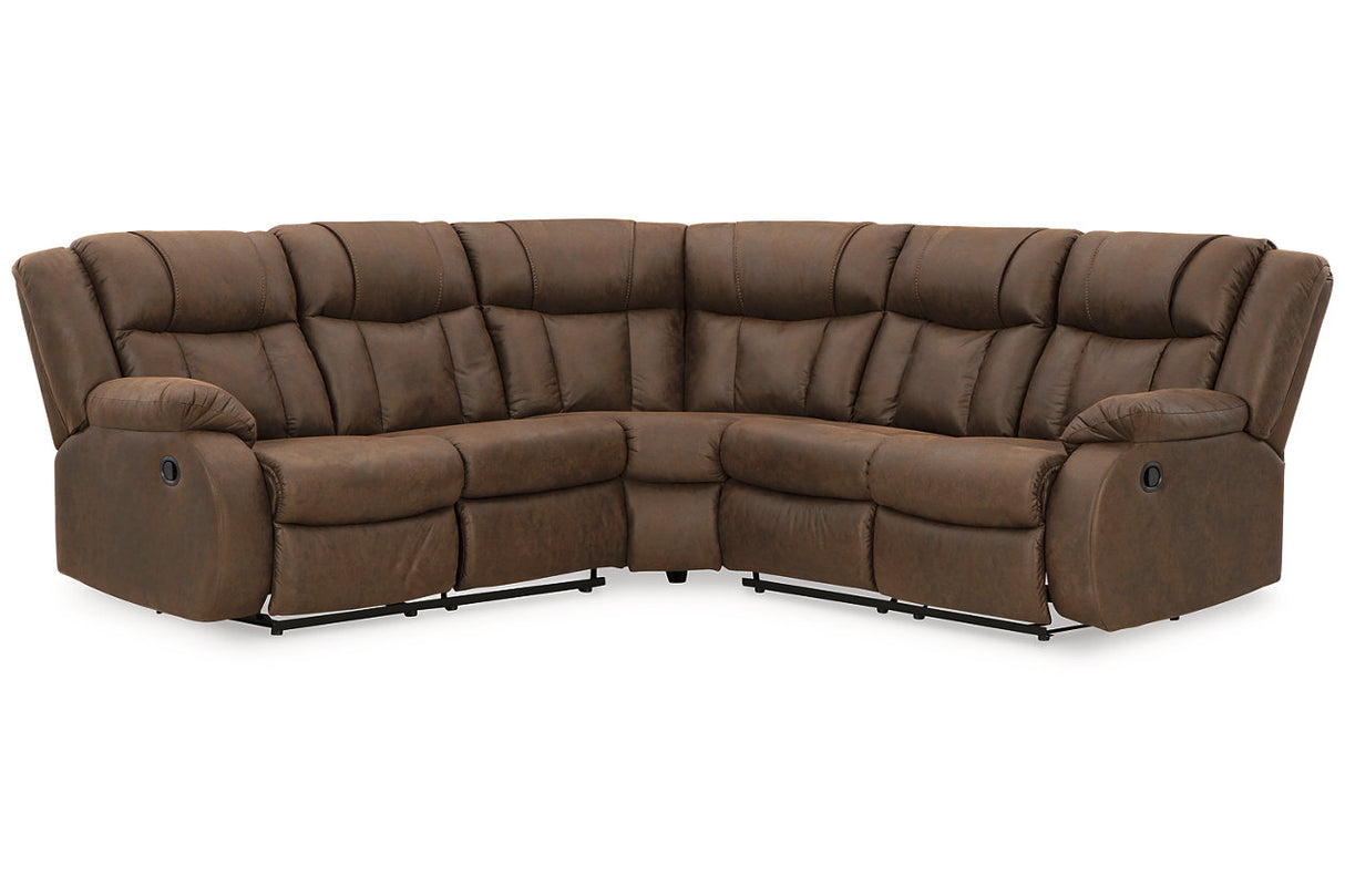 Trail Boys 2-piece Reclining Sectional - (82703S2)